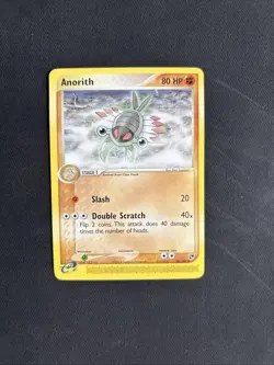 Pokemon TCG Anorith EX Sandstorm Card 28/100 Regular Uncommon Non Holo - LP - Image 1