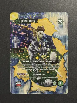 Dead World TCG Jesse Knox 27/30 Rising Mini Set SR Holo 3 Star Card 2025 CHASE - Image 1