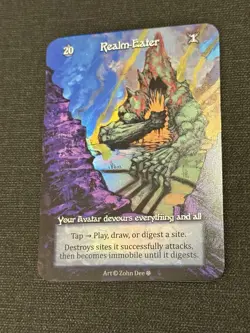 Sorcery Gothic Realm-Eater FOIL Avatar Near Mint Pack Fresh Card - Image 1