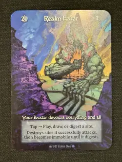 Sorcery Gothic Realm-Eater FOIL Avatar Near Mint Pack Fresh Card - Image 3