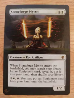 Stoneforge Mystic (Altered) - 20 (Worldwake) - Near Mint NM - Rare - Image 1