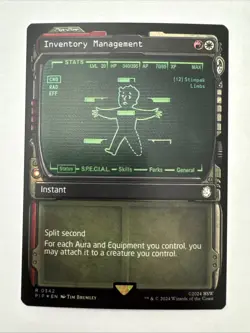 Inventory Management (Showcase) Universes Beyond: Fallout Foil - Image 1