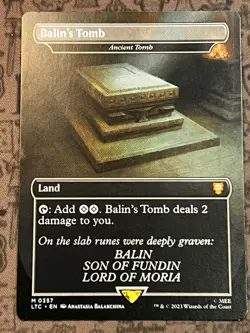 Balin's Tomb - Ancient Tomb Commander: the Lord of the Rings #0357 - Image 1