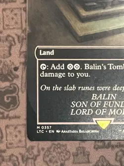 Balin's Tomb - Ancient Tomb Commander: the Lord of the Rings #0357 - Image 3