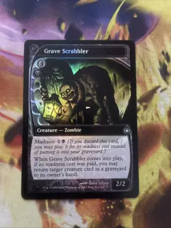 MTG Magic the Gathering Grave Scrabbler (86/180) Future Sight LP FOIL - Image 1