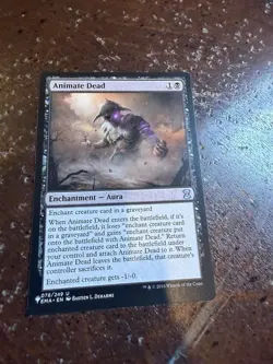 MTG Adventures In The Forgotten Realms #U78 Animate Dread - Image 1