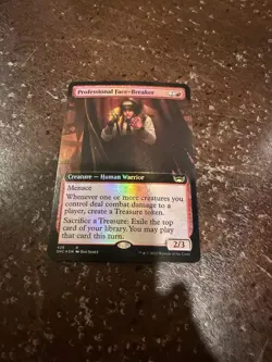 Professional Face-Breaker (Extended Art) Streets of New Capenna Foil - Image 1