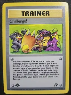 Pokemon Trainer - Challenge! 1st Edition Team Rocket 74/82 (NM+) - Image 1