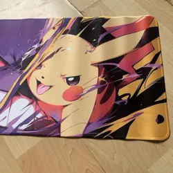 Pikachu Gengar Rubber Playmat For Tcg Trading Card Game Pokemon Mouse Pad - Image 4