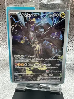 N’s Zekrom Ascended Heroes Sealed Promo 031 Black Star Promo Pokemon Center - Image 2