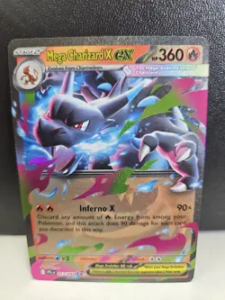 Mega Charizard X EX 013/094 Phantasmal Flames English Pokemon TCG 002 - Image 1