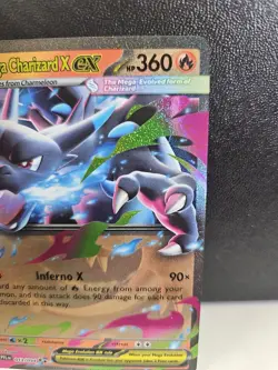 Mega Charizard X EX 013/094 Phantasmal Flames English Pokemon TCG 002 - Image 2