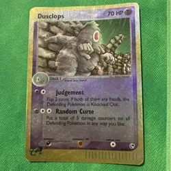 Pokemon Dusclops E reader TCG Sandstorm 4/100 Reverse Holo Rare - Image 1