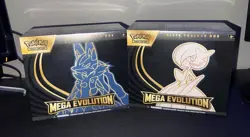 🔥 SEALED Pokemon TCG Mega Evolutions ETB Mega Lucario And Gardevoir Set Of 2 🔥 - Image 1