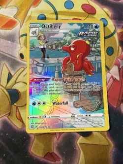 Pokemon NM Holo Octillery TG03/TG30 Ultra Rare SWSH09: Brilliant Stars Trainer G - Image 1