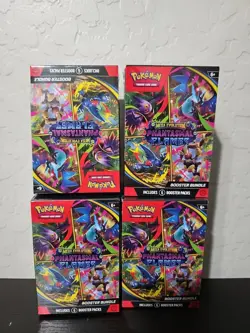 Pokemon Phantasmal Flames Booster Bundle X 4 - Image 1