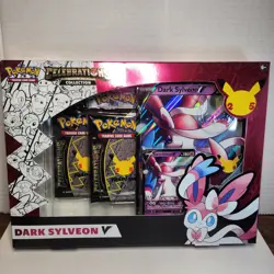 Pokemon TCG Celebrations Collection Dark Sylveon V Box 2021 Sealed - Image 1