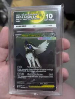 Pokemon Mega Absol Ex SIR 180/132 Mega Evolution ACE 10 - Image 2