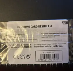 Pokemon Phantasmal Flames Reshiram 017/094 Promo Hot Topic Sealed TCG - Image 3