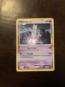 Pokemon TCG - Mewtwo 11/146 Legends Awakened Holo Rare Moderately Played - Image 1