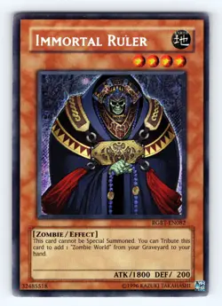 Yugioh Immortal Ruler RGBT-EN082 Secret Rare - NM 💎 - Image 1