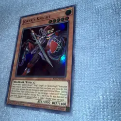 Yu-Gi-Oh! JOKER'S KNIGHT (KICO-EN002) 1st Edition Ultra Rare NM - Image 3