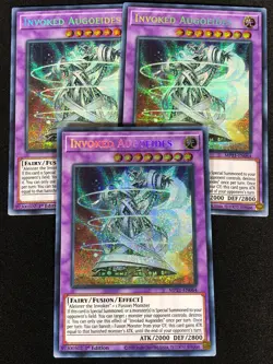 Yugioh Invoked Augoeides MP21-EN064 1st Secret X3 (NM) - Image 1