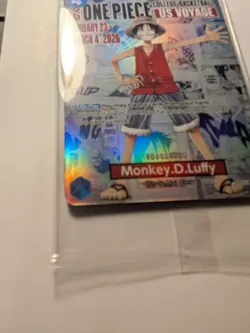 One Piece TCG Luffy P-055 College Basketball US Voyage Promo Card SEALED St John - Image 3