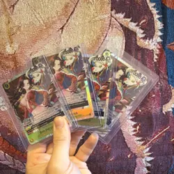 One Piece Card Game Boa Hancock Super Rare Lot of 4 English Cards Mint - Image 1