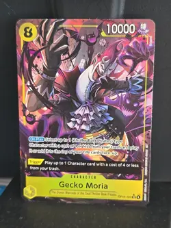 Gecko Moria OP14-104 SR Alt Art Mint Condition | One Piece TCG English - Image 2