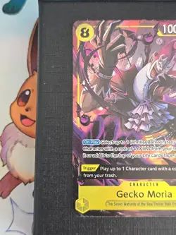 Gecko Moria OP14-104 SR Alt Art Mint Condition | One Piece TCG English - Image 4