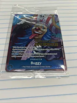 Buggy P-084 Release Event Winner Promo One Piece English NM - Image 1