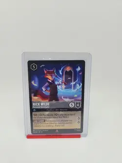 Disney Lorcana Whispers in the Well - Nick Wilde Persistent Investigator 187/204 - Image 1