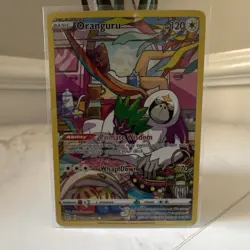 Pokemon TCG Oranguru Full Art Ultra Rare Holo Card Brilliant Stars TG12/TG30 - Image 1