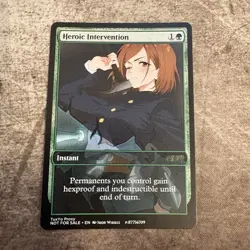 Heroic Intervention - Custom Art MTG Magic The Gathering Playtest Card - Image 1