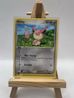 Skitty 70/109 EX Ruby & Sapphire Pokemon Card E reader Card LP - Image 1