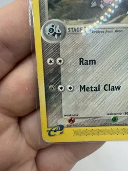 Lairon 36/109 EX Ruby & Sapphire Pokemon Card E Reader MP/HP - Image 5