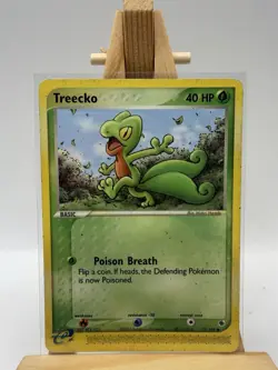 Treecko 75/109 EX Ruby & Sapphire Pokemon Card E Reader MP/HP - Image 1