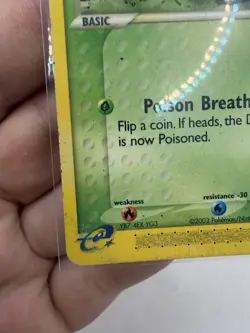 Treecko 75/109 EX Ruby & Sapphire Pokemon Card E Reader MP/HP - Image 5