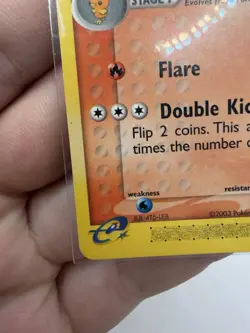 Combusken 27/109 EX Ruby & Sapphire Pokemon Card E reader Card LP/MP - Image 5