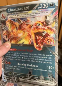 Charizard ex promo 054/091 Jumbo Card Promo - NM - Image 2