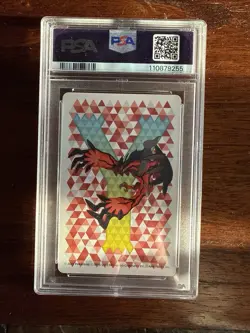 2013 Charizard #NNO Pokemon Y Version Playing Cards Queen Of Diamonds PSA 8 - Image 2