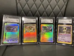 Pokemon TCG LOT of 4 Cards EX Sandstorm CGC 10 Gem Mint - Image 1