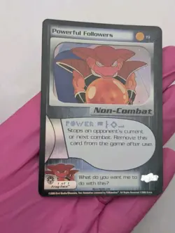 Powerful Followers Foil Dragon Ball Z DBZ CCG Score TCG Card - Image 3