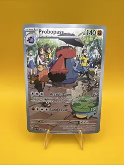 Probopass Twilight Masquerade Holo Illustartion Rare Pokemon TCG Card 182/167 - Image 1