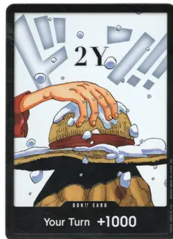DON!! Card (2Y) FOIL (Double Pack Set Vol. 8) One Piece DON!! Legacy of the Mast - Image 1