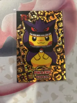 Pikachu Poncho Gengar Gold Holo Team Rocket Card Database Peru Pokemon - Image 1