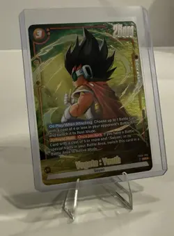 Bandai Dragon Ball Super Foil Battle Card Vegeta: Youth SR Alt Art FB08-092 - Image 1