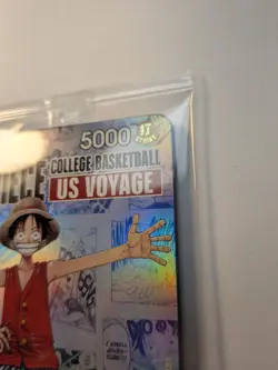 One Piece TCG Luffy P-055 College Basketball US Voyage Promo Card SEALED MSG - Image 4