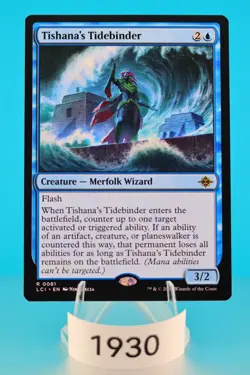 MTG Tishana's Tidebinder The Lost Caverns of Ixalan Regular #81 - Image 1